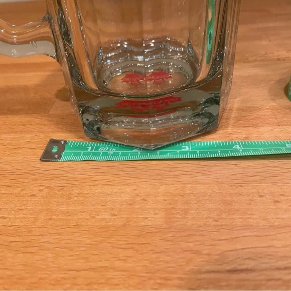 “OH CANADA” Glass Beer Mugs - Set of 2 - Picture 8 of 8